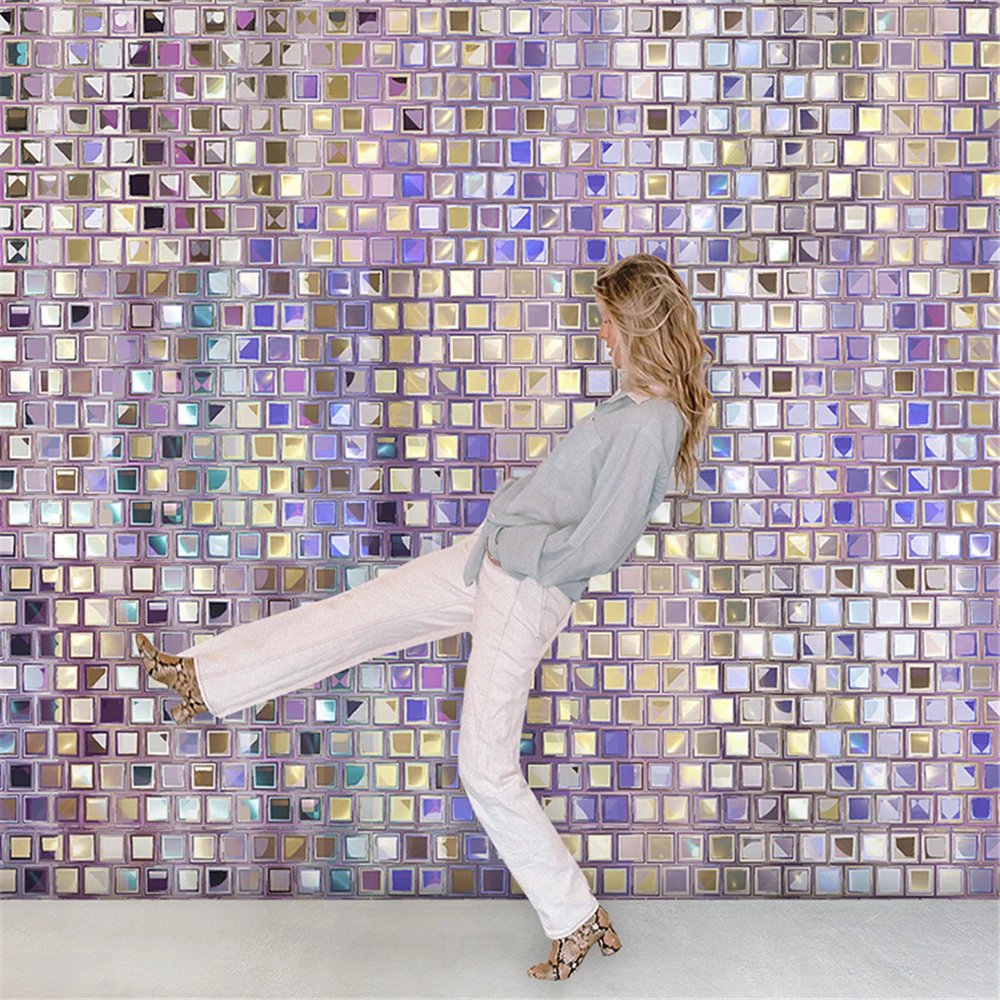 Home Decor Online Shopping - Maßgeschneiderte farbige Mosaik-Tapete für Milchtee-Läden, Online-Verkauf,