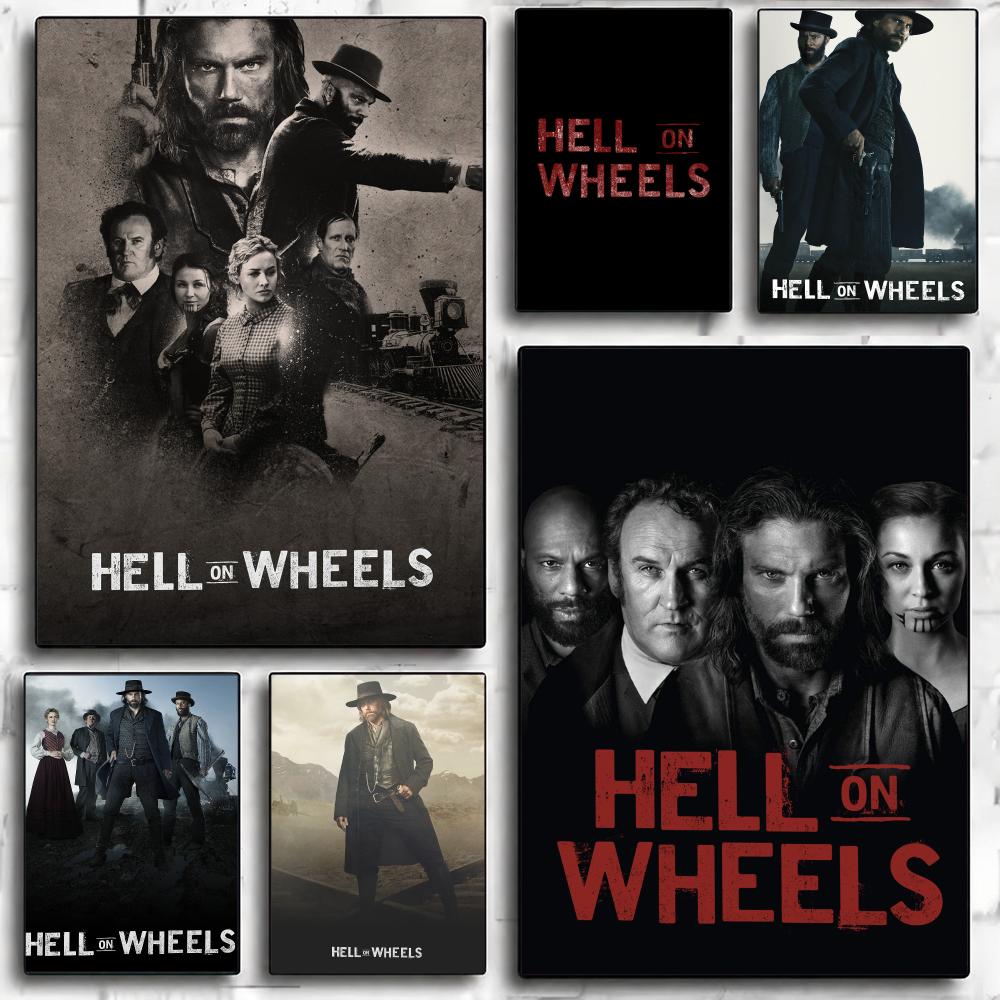 Home Decor On Wheels - TV-Serie H-Hell on Wheels-S Poster Minimalistischer