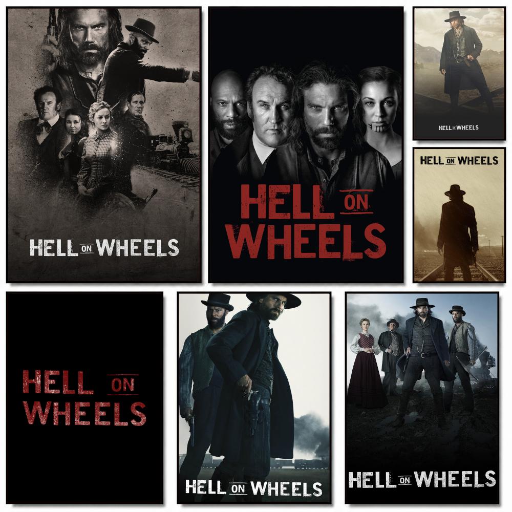 Home Decor On Wheels - TV-Serie H-Hell on Wheels-S Gemälde Kalligraphie