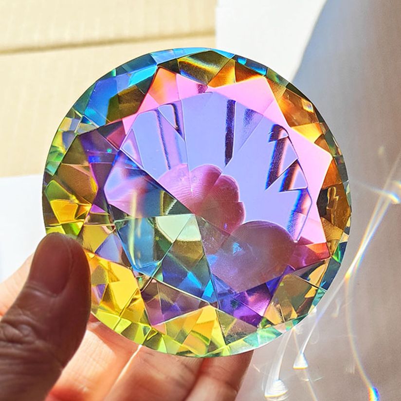 Home Decor Korea - 30-80mm AB Bunte K9 Kristall Diamant