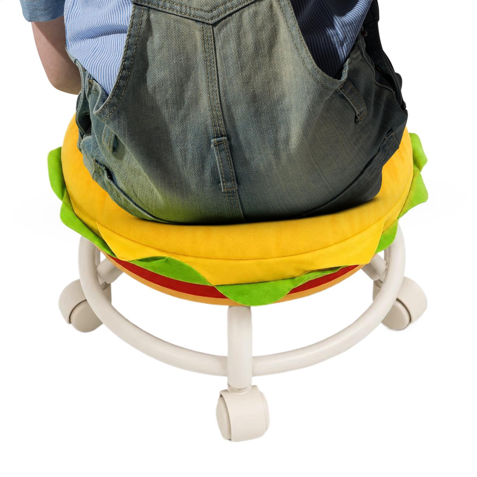 Rollhocker mit Rädern, weich,  – Home Decor On Wheels Bewertung und Preis