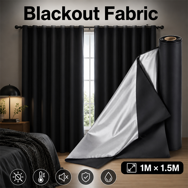 1m Schwarz Silberbeschichteter – Blackout Curtains Bewertung und Preis