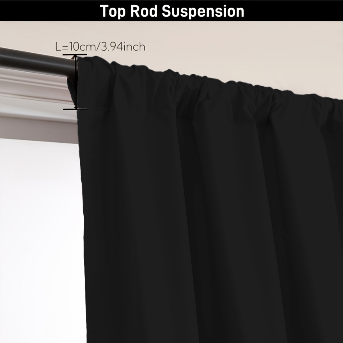 1 Stück einfacher, einfarbiger – Blackout Curtains Bewertung und Preis