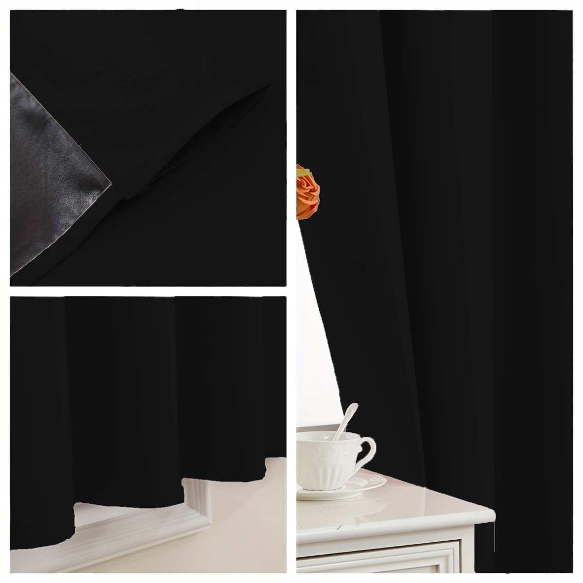 1 Stück einfacher, einfarbiger – Blackout Curtains Bewertung und Preis