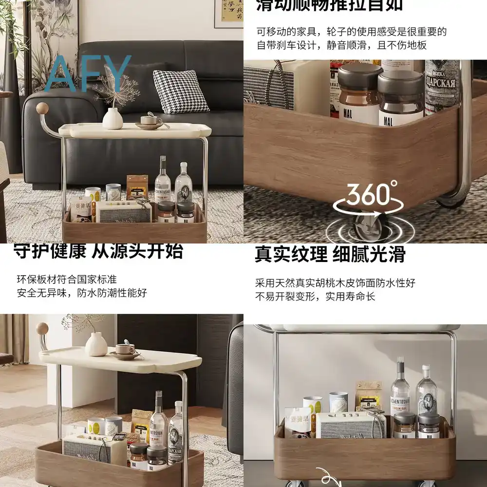 Vintage-Stil Mobiler Beistellt – Home Decor On Wheels Bewertung und Preis