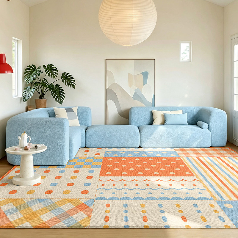 Moderne Teppiche für das Wohnz – Home Decor Dopamine Bewertung und Preis