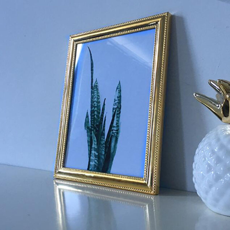 Europäischer Stil Metall Silbe – Bamboo Photo Frame Bewertung und Preis