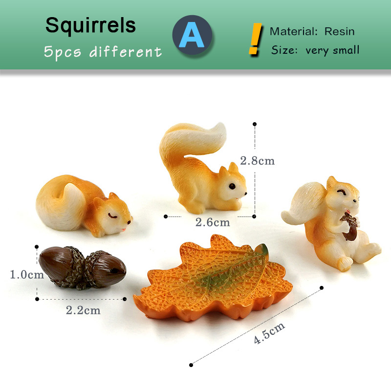 Wald Simulierte Eichhörnchen M – Home Decor Korea Bewertung und Preis