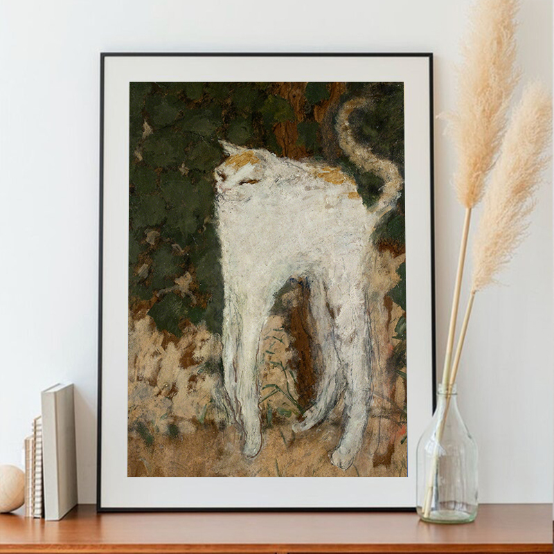 Pierre Bonnard Le Chat Blanc A – Home Decor Exhibition Bewertung und Preis