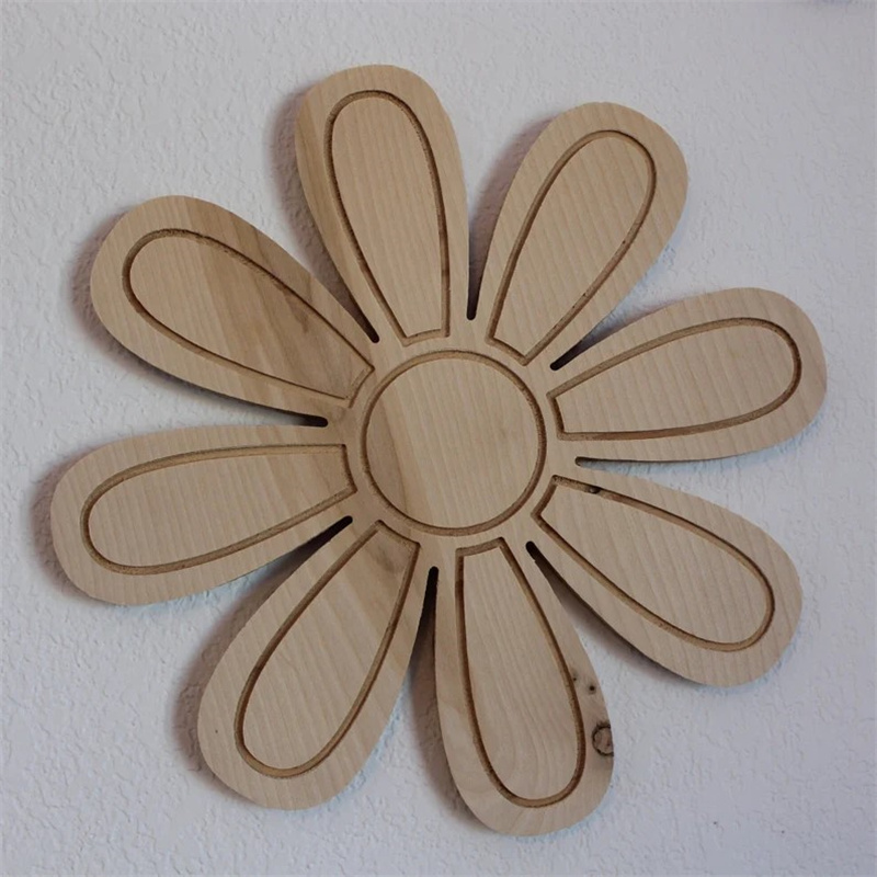 Holz Gänseblümchen Wand Blumen – Home Decor Korea Bewertung und Preis