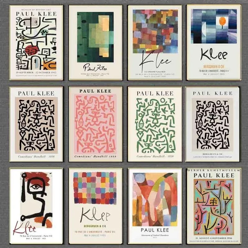 Paul Klee Ausstellungsstil Wan – Home Decor Exhibition Bewertung und Preis