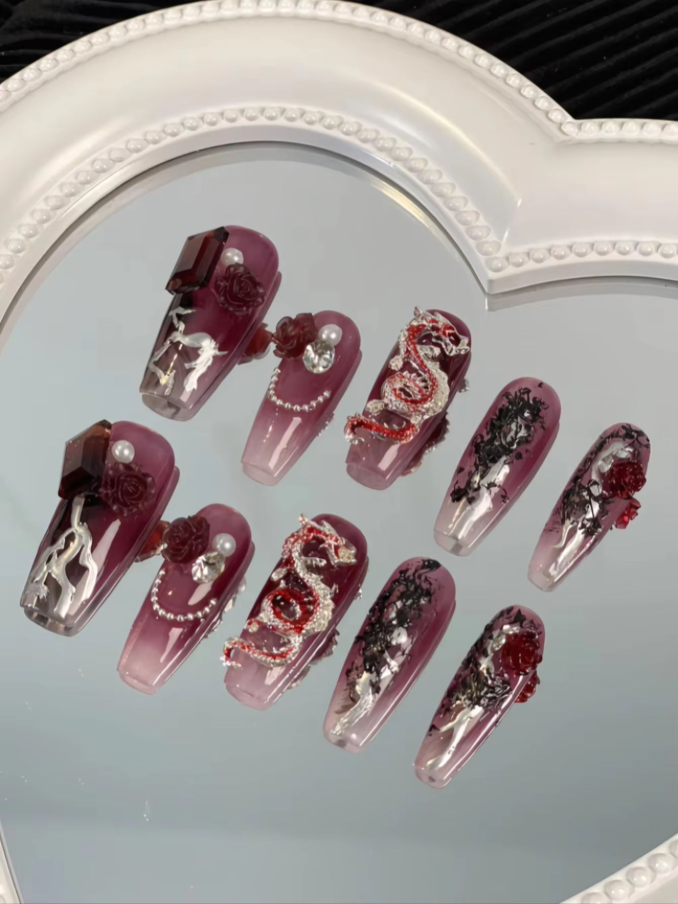 Halloween-Set mit 10 Stück, be – Dried Flower Bouquet Bewertung und Preis