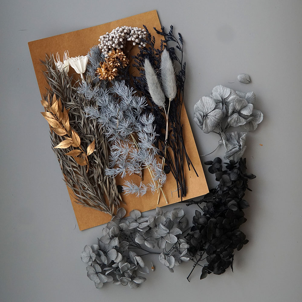 1 Packung künstliche Pflanzen, – Dried Flower Bouquet Bewertung und Preis