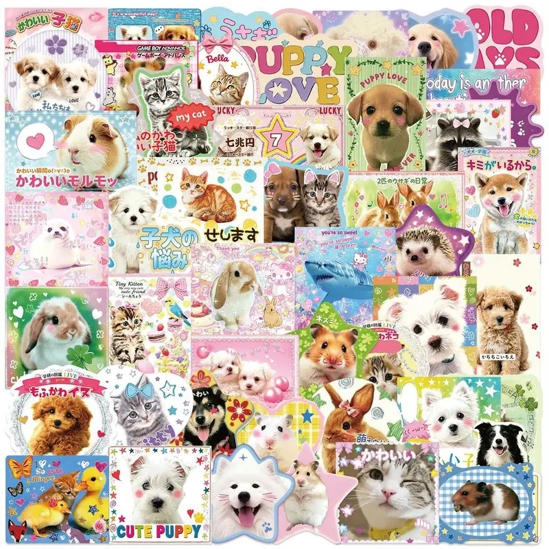 50 Stück Dopamin-Cartoon-Tier- – Home Decor Dopamine Bewertung und Preis